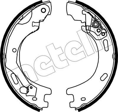 METELLI 53-0376 Brake Shoe...