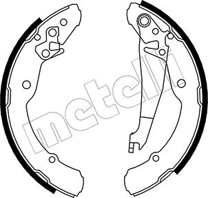 METELLI 53-0379 Brake Shoe...