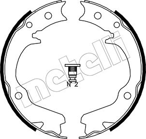 METELLI 53-0386 Brake Shoe...