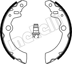 METELLI 53-0404 Brake Shoe...