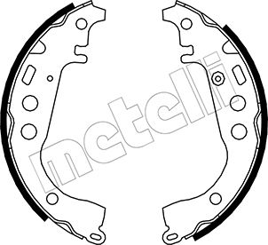 METELLI 53-0431 Brake Shoe...