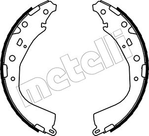 METELLI 53-0447 Brake Shoe...