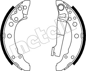 METELLI 53-0465 Brake Shoe...