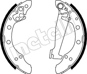 METELLI 53-0468 Brake Shoe...