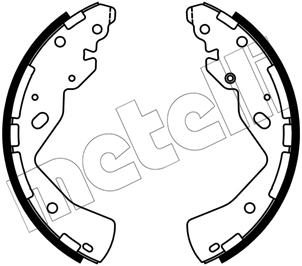 METELLI 53-0668 Brake Shoe...