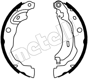 METELLI 53-0753 Brake Shoe...