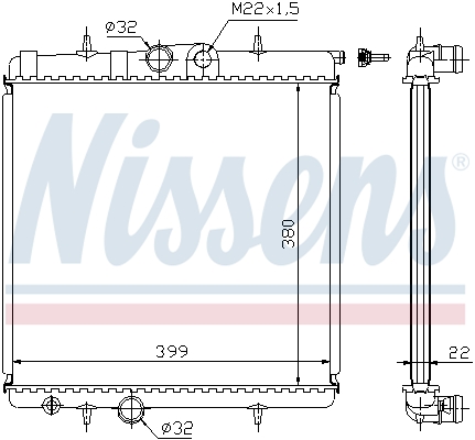 NISSENS 63708A ** FIRST FIT...