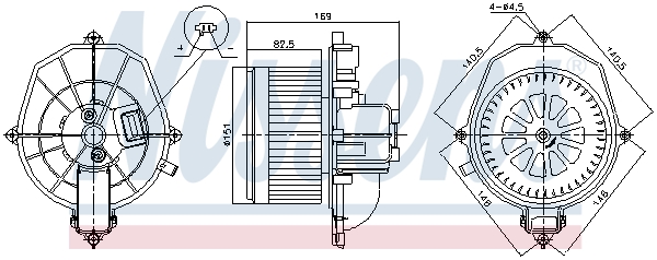 MAHLE AB 110 000P Kupévifte