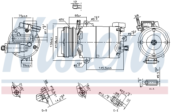 NISSENS 890794 ** FIRST FIT...