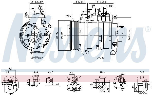 NISSENS 891044 ** FIRST FIT...