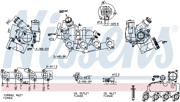 NISSENS 93041 ** FIRST FIT ** Lader, oppladning