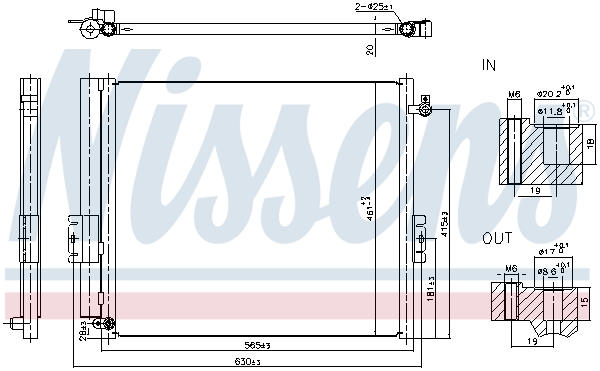 NISSENS 940847 ** FIRST FIT...