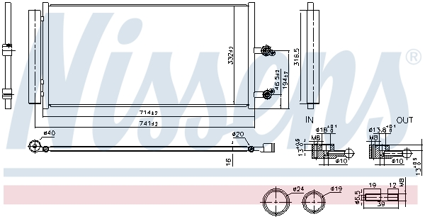 MAXGEAR AC856885 Kondensator, klimaanlegg