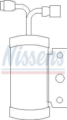 NISSENS 95075 Essiccatore, Climatizzatore-Essiccatore, Climatizzatore-Ricambi Euro