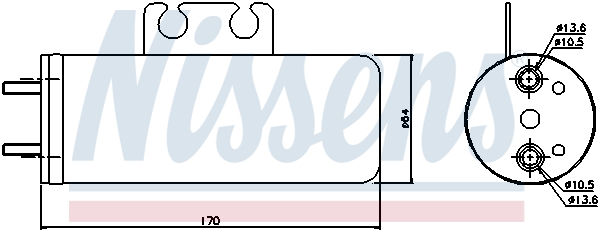 NISSENS 95316 Essiccatore, Climatizzatore