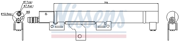 NISSENS 95492 Essiccatore, Climatizzatore-Essiccatore, Climatizzatore-Ricambi Euro