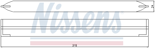 NISSENS 95499 Essiccatore, Climatizzatore