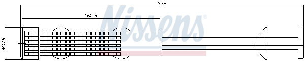 NISSENS 95599 Essiccatore, Climatizzatore-Essiccatore, Climatizzatore-Ricambi Euro