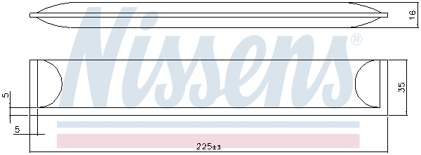 NISSENS 95608 Essiccatore, Climatizzatore-Essiccatore, Climatizzatore-Ricambi Euro