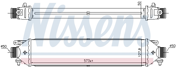 NISSENS 961464 Intercooler