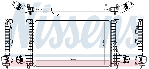 JPN 60C9322-JPN Intercooler