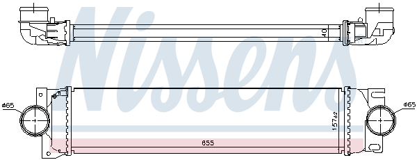 NISSENS 961505 Intercooler