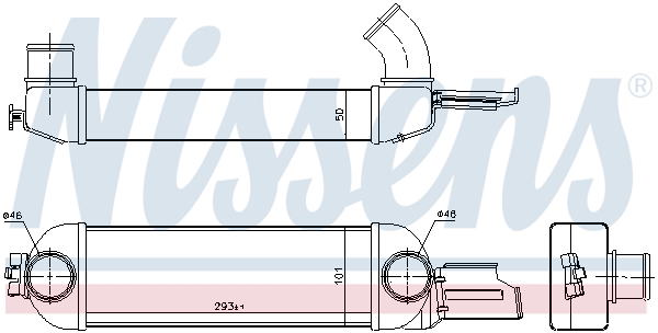 NISSENS 96179 Intercooler