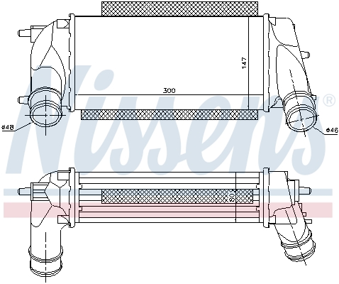 NISSENS 96498 Intercooler-Intercooler-Ricambi Euro