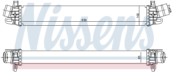 NISSENS 96507 Intercooler