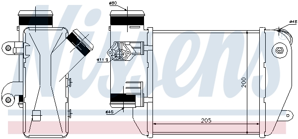 NISSENS 96576 Intercooler-Intercooler-Ricambi Euro