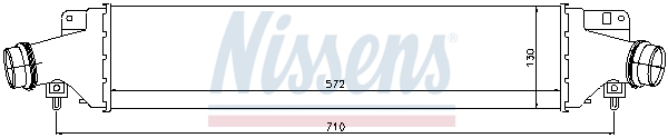 NISSENS 96588 Intercooler