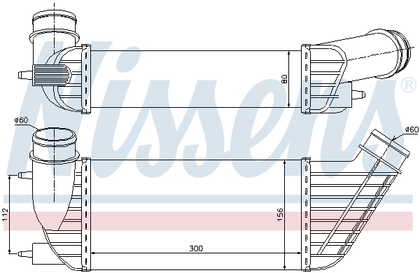 NISSENS 96609 Intercooler-Intercooler-Ricambi Euro