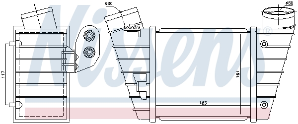 NISSENS 96746 Intercooler-Intercooler-Ricambi Euro