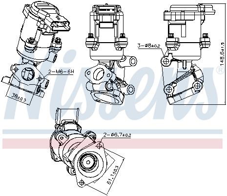 MAXGEAR 27-0126 EGR-ventil