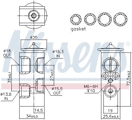 MAHLE AVE 67 000P Ekspansjonsventil