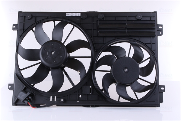 NISSENS 85643 ventilátor, motorhűtés AUDI SEAT SKODA VW