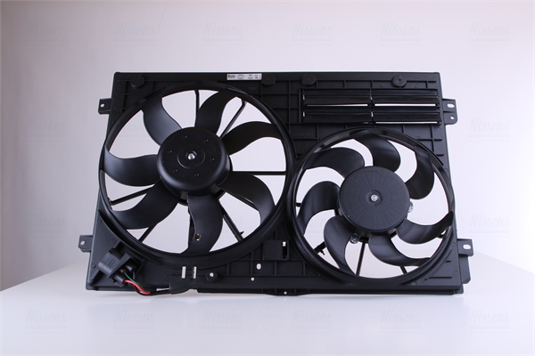 NISSENS 85643 ventilátor, motorhűtés AUDI SEAT SKODA VW