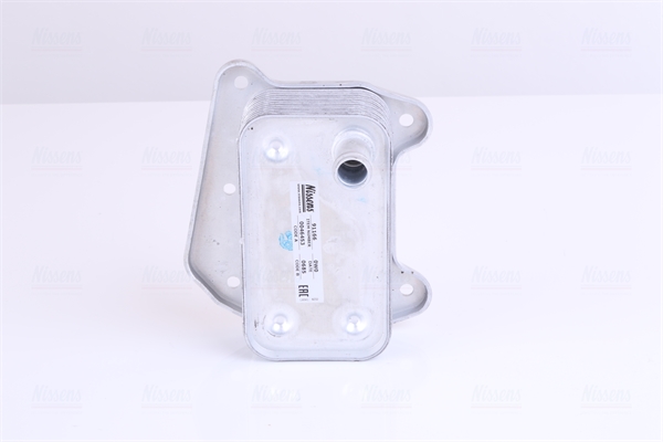 NISSENS 91166 Olajhűtő, motorolaj MERCEDES-BENZ