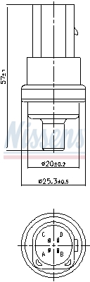 NISSENS 207009 ** FIRST FIT...