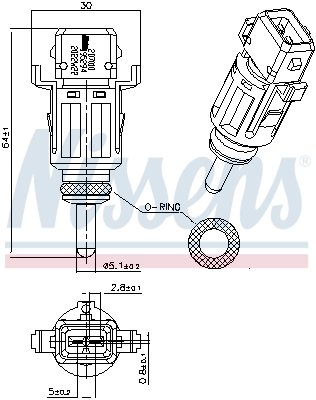 NISSENS 207010 ** FIRST FIT...