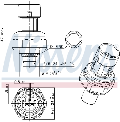 NISSENS 301027 ** FIRST FIT...