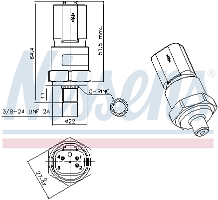 NISSENS 301029 ** FIRST FIT...