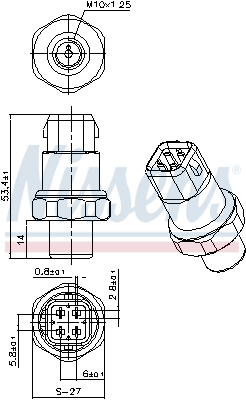 NISSENS 301036 ** FIRST FIT...