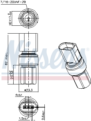 NISSENS 301098 ** FIRST FIT...