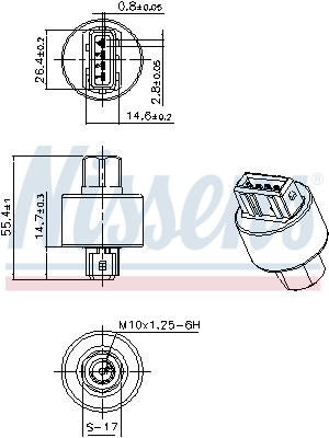 NISSENS 301103 ** FIRST FIT...