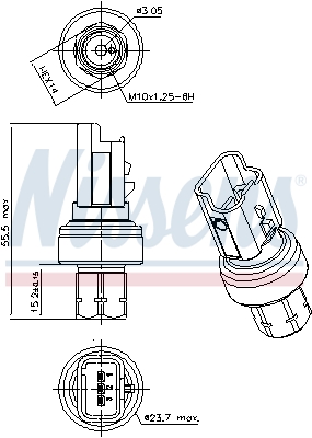 NISSENS 301104 ** FIRST FIT...