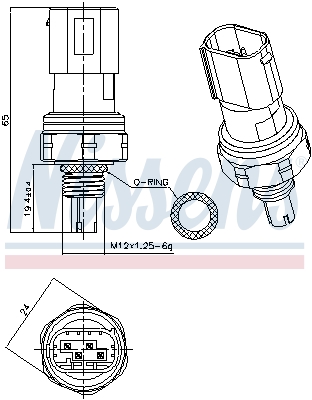 NISSENS 301201 ** FIRST FIT...