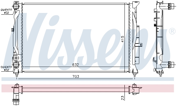 NISSENS 60308A ** FIRST FIT...