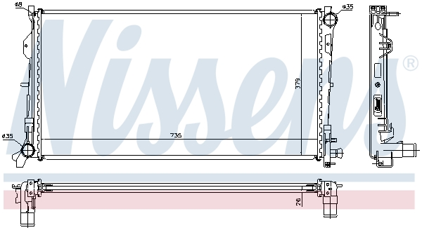 NISSENS 61018A ** FIRST FIT...