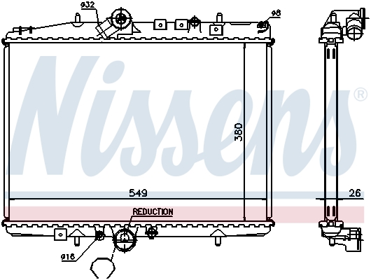 NISSENS 61295A ** FIRST FIT...